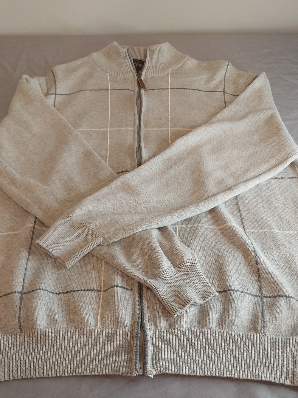 Tasso Elba XL grey 100% cotton.  #191